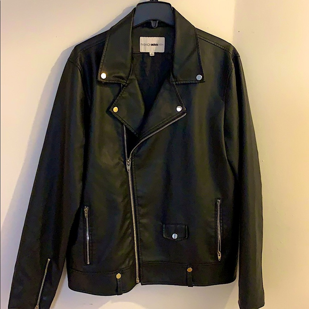Men’s Fashion Nova Leather Jacket
